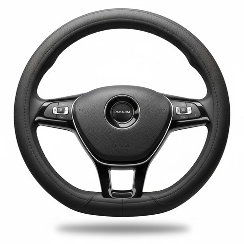 Shape leather steering wheel - d,