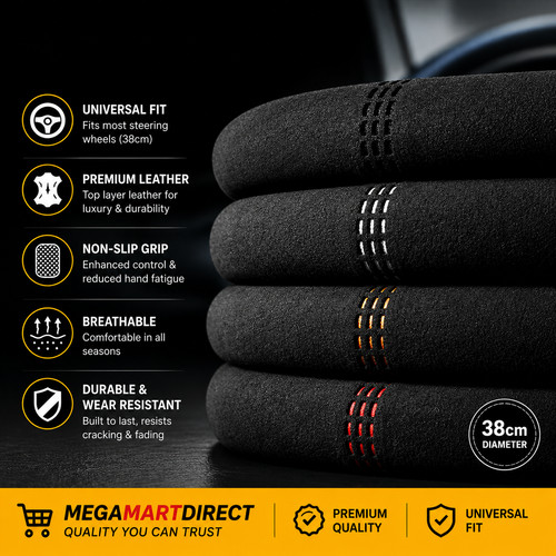 Alcantara suede auto steering - alcantara,